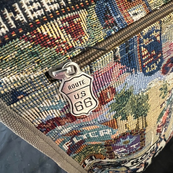 Route 66 Backpack with Vibrant Eclectic Desert Design - Picture 10 of 11